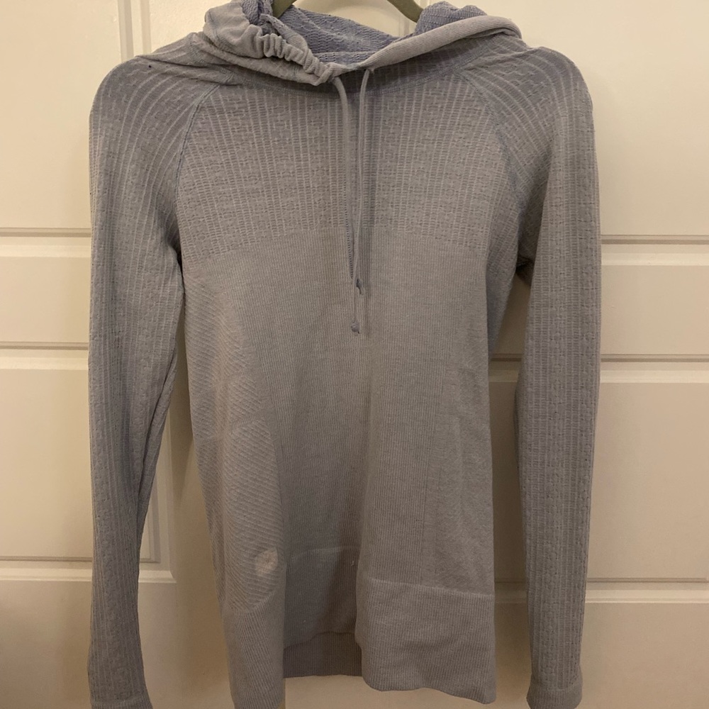 Athleta pullover with hoodie